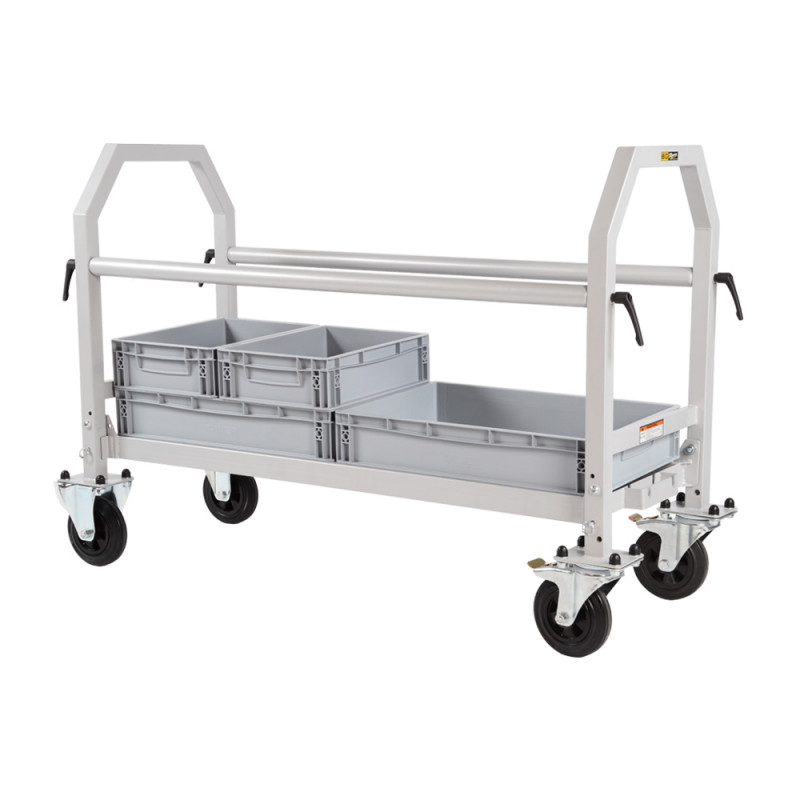 Folding discount wheel trolley